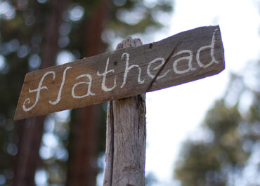 Flathead Lake sign